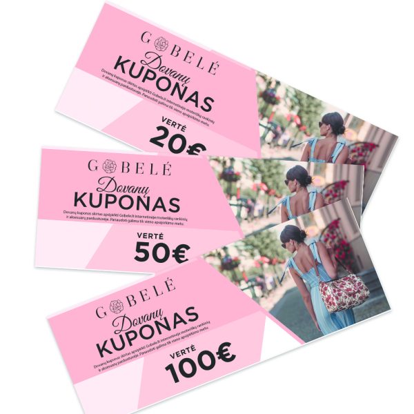Gobelė dovanų kuponas